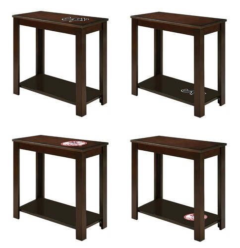 End table espresso finish - espresso, mlb
